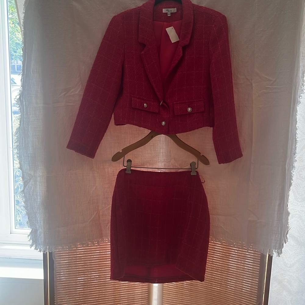 Edit by nine skirt suit